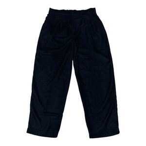 Nordstrom Black Velvet Pullover Pants Girls L